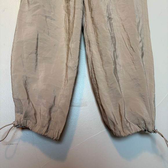 Joie Tan Lightweight Parachute Cargo Pants Womens XS Relaxed Utility Trousers - Picture 6 of 10